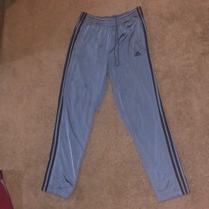 Adidas Large sports pants grey/blue.